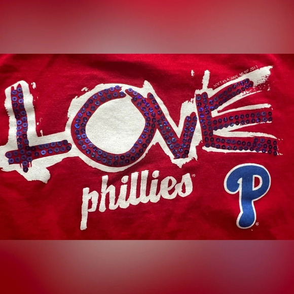 Soft As A Grape | girls Philadelphia Phillies t-shirt. Size: M - Picture 5 of 10